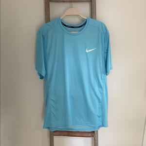 Nike Men's Blue Sports Shirt